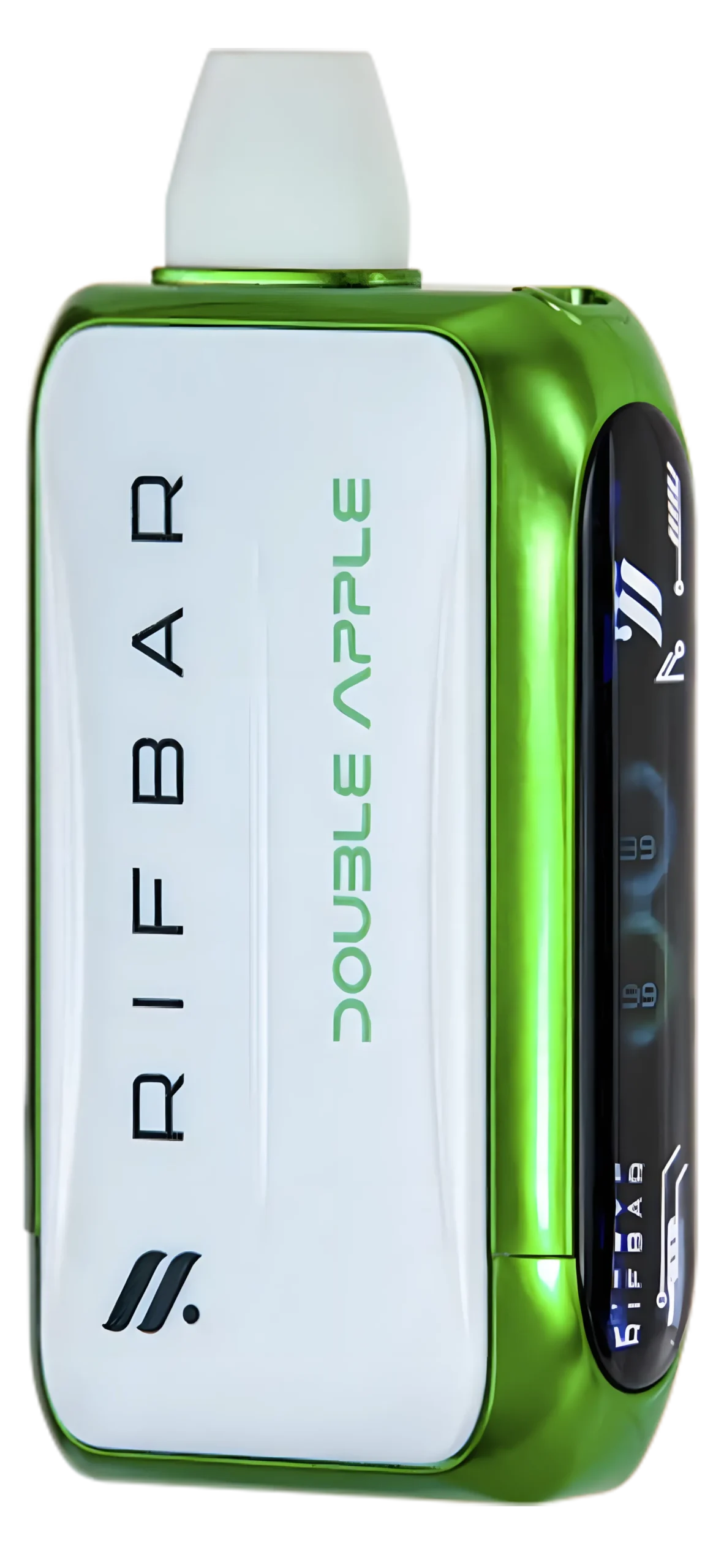 Rifbar Turbo-X - Double Apple vape desechable 25,000 puffs 50mg nicotina en Panamá - precio $17 - envío gratis - 100% original