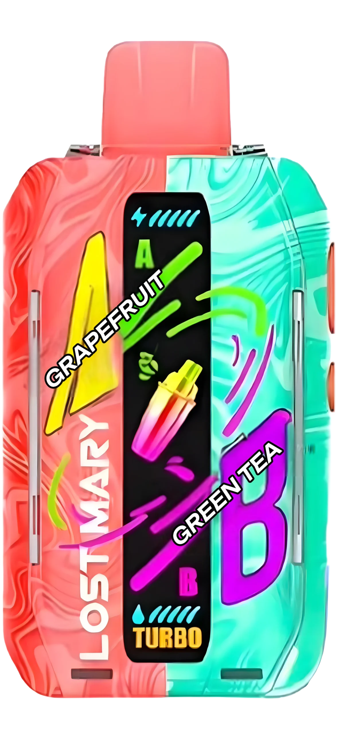 LostMary Mixer+ - Grapefruit Green Tea vape desechable 30,000 puffs 50mg nicotina en Panamá - precio $18 - envío gratis - 100% original