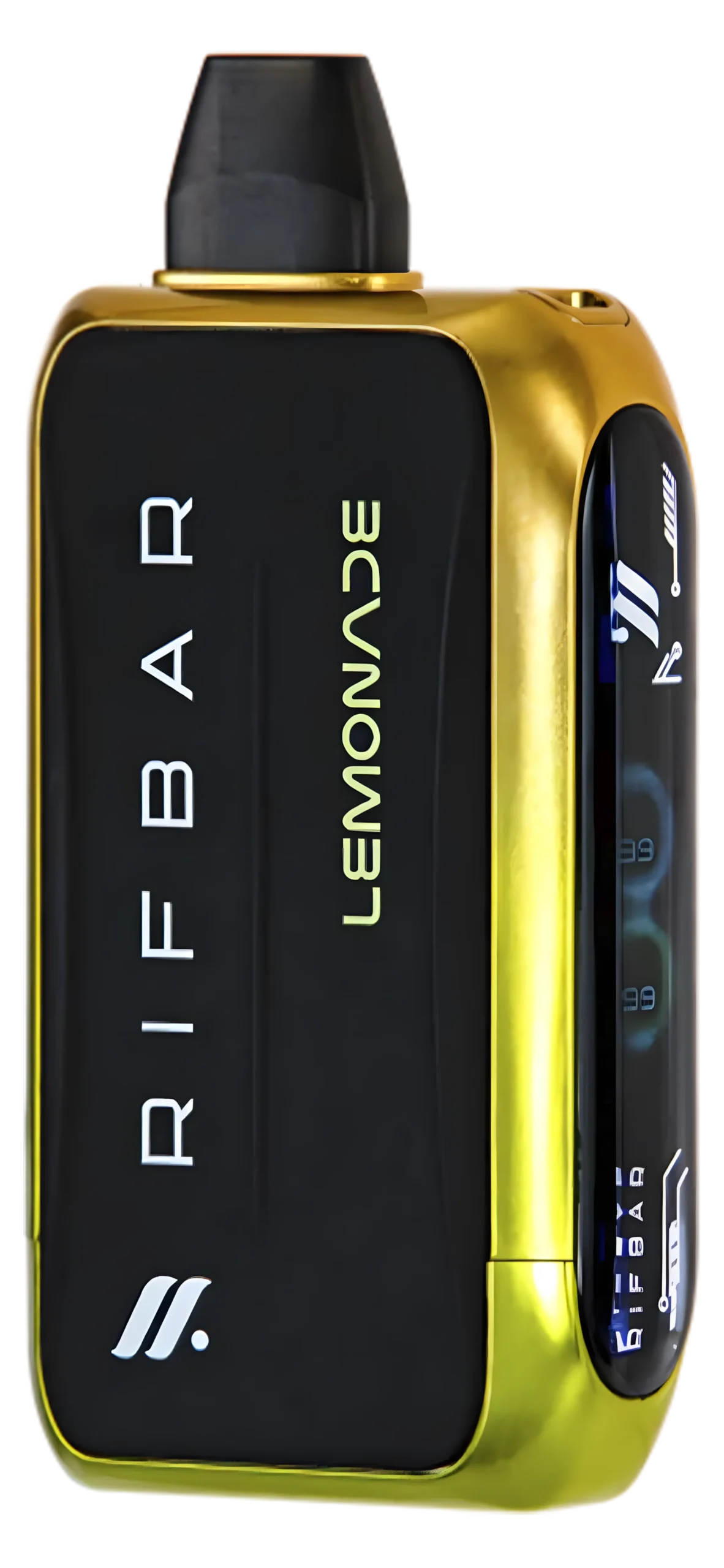 Rifbar Turbo-X - Lemonade vape desechable 25,000 puffs 50mg nicotina en Panamá - precio $17 - envío gratis - 100% original