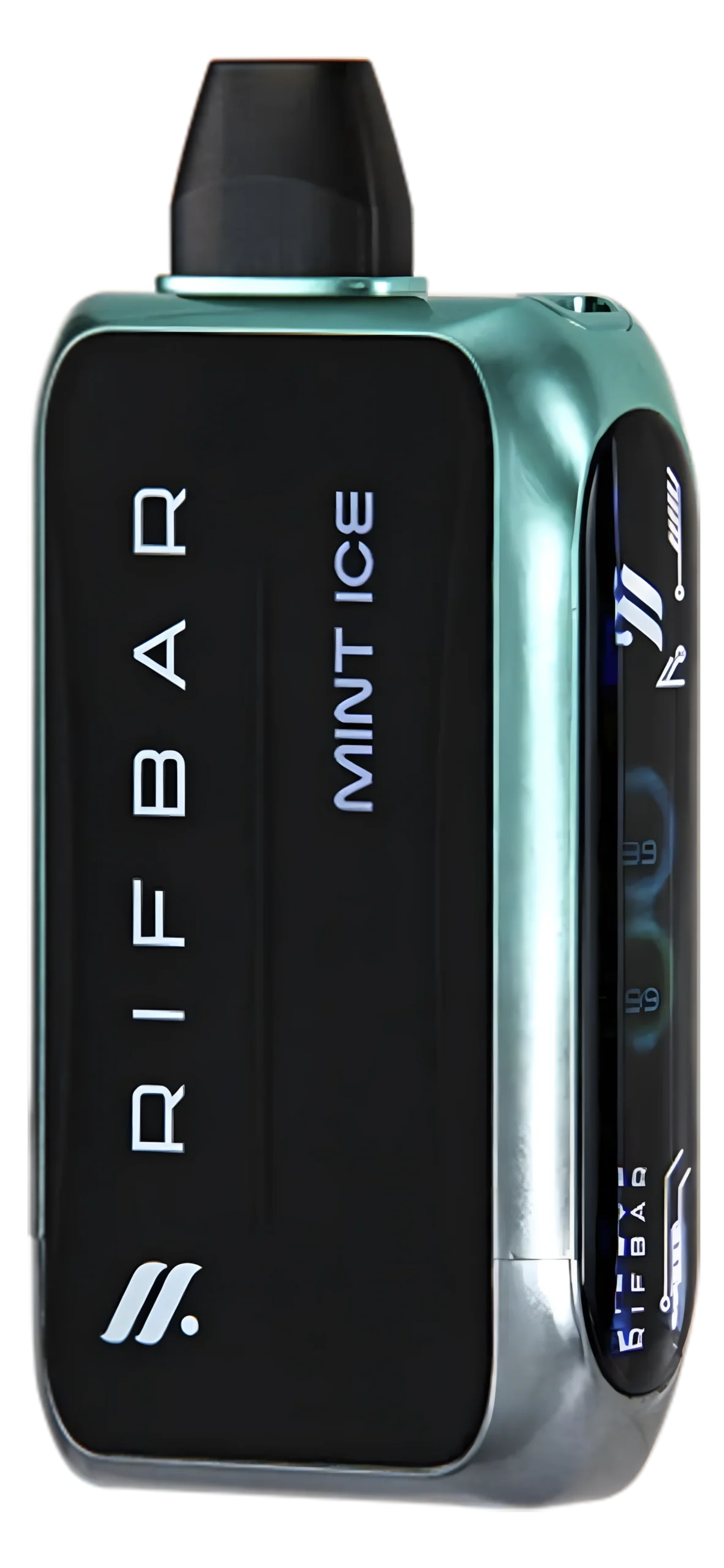 Rifbar Turbo-X - Mint Ice vape desechable 25,000 puffs 50mg nicotina en Panamá - precio $17 - envío gratis - 100% original