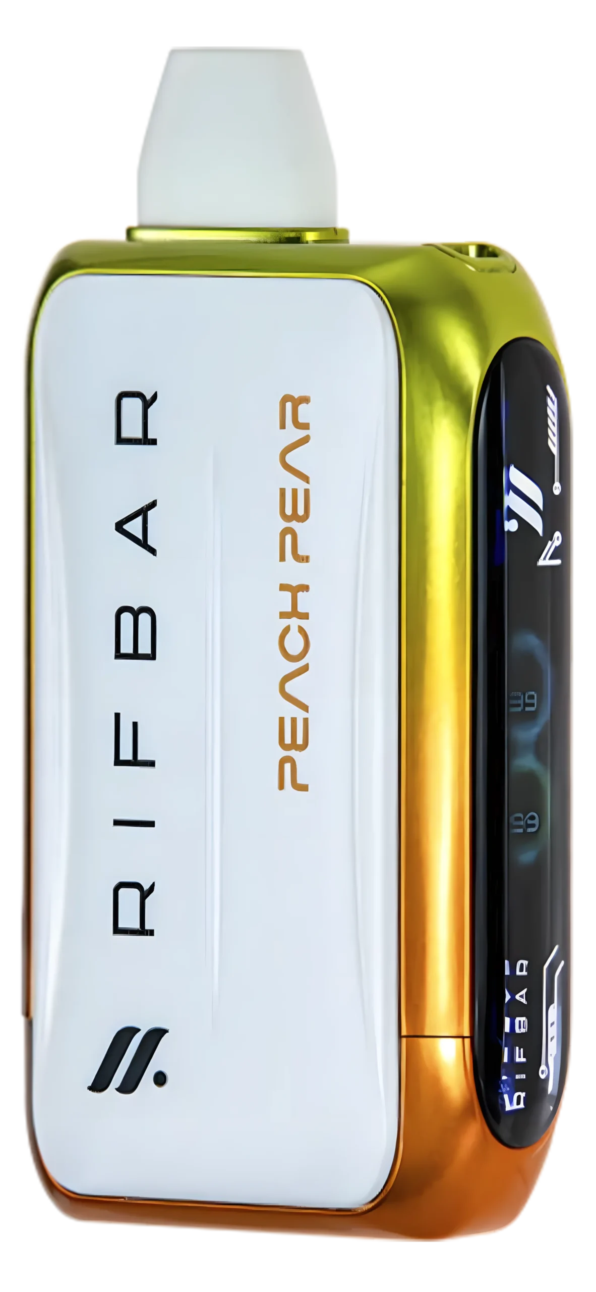 Rifbar Turbo-X - Peach vape desechable 25,000 puffs 50mg nicotina en Panamá - precio $17 - envío gratis - 100% original