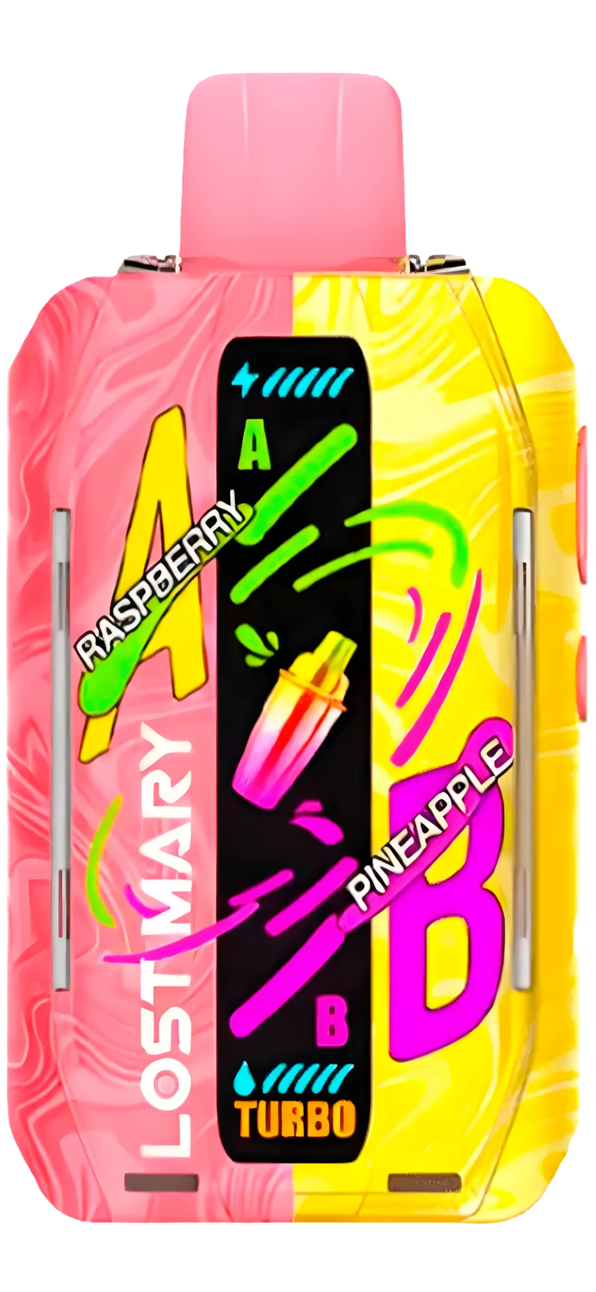LostMary Mixer+ - Raspberry Pineapple vape desechable 30,000 puffs 50mg nicotina en Panamá - precio $18 - envío gratis - 100% original