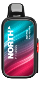 North - Frozen Raspberry vape en Panamá - $10