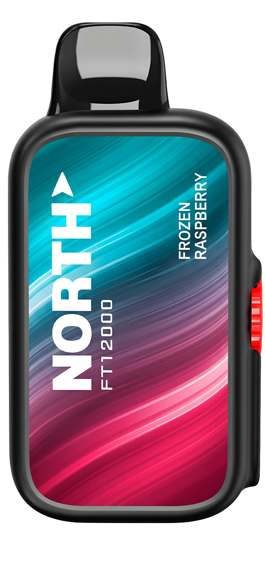 North FT12000 - Frozen Raspberry vape desechable 12,000 puffs 50mg nicotina en Panamá - precio $10 - envío gratis - 100% original