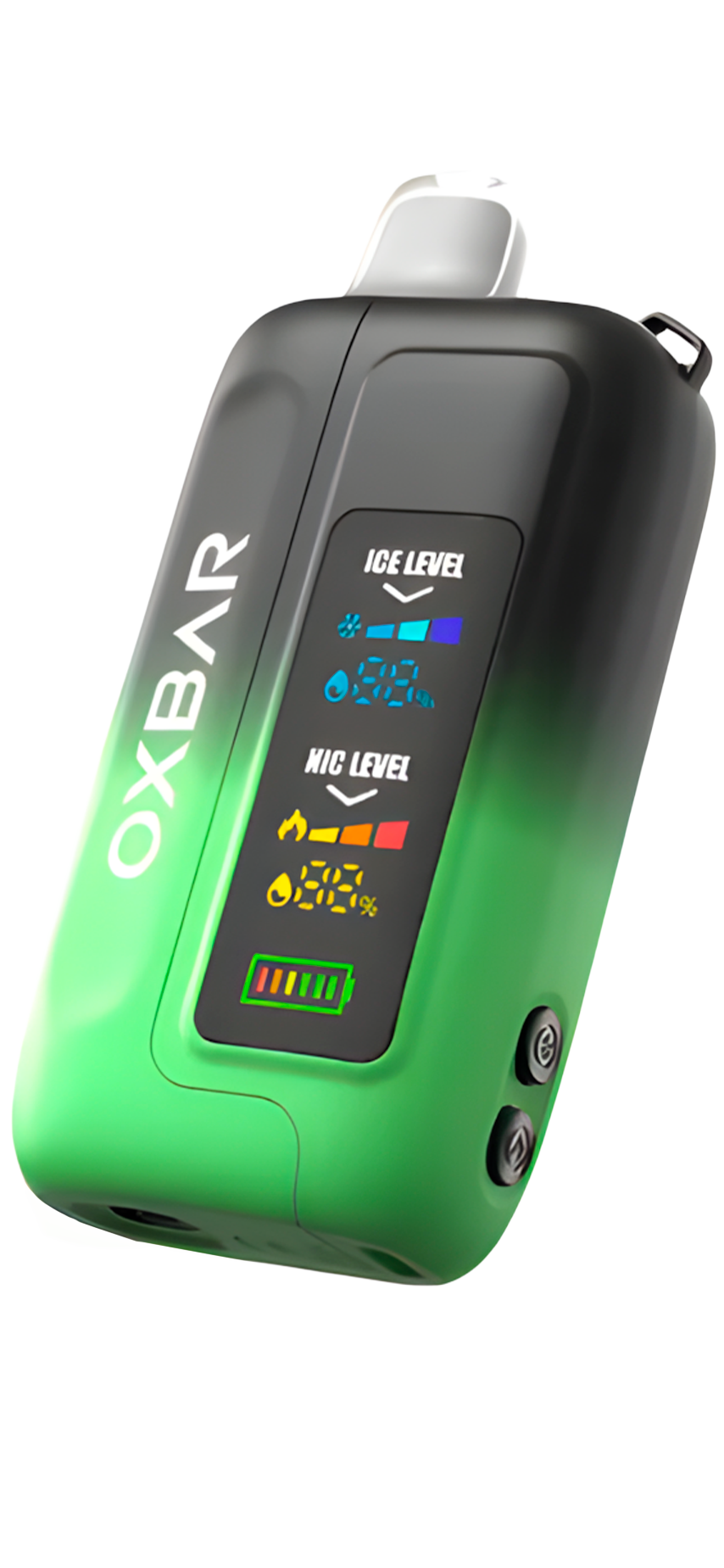 Oxbar Ice-Nic - Green Apple vape desechable 35,000 puffs 15mg nicotina en Panamá - precio $20 - envío gratis - 100% original