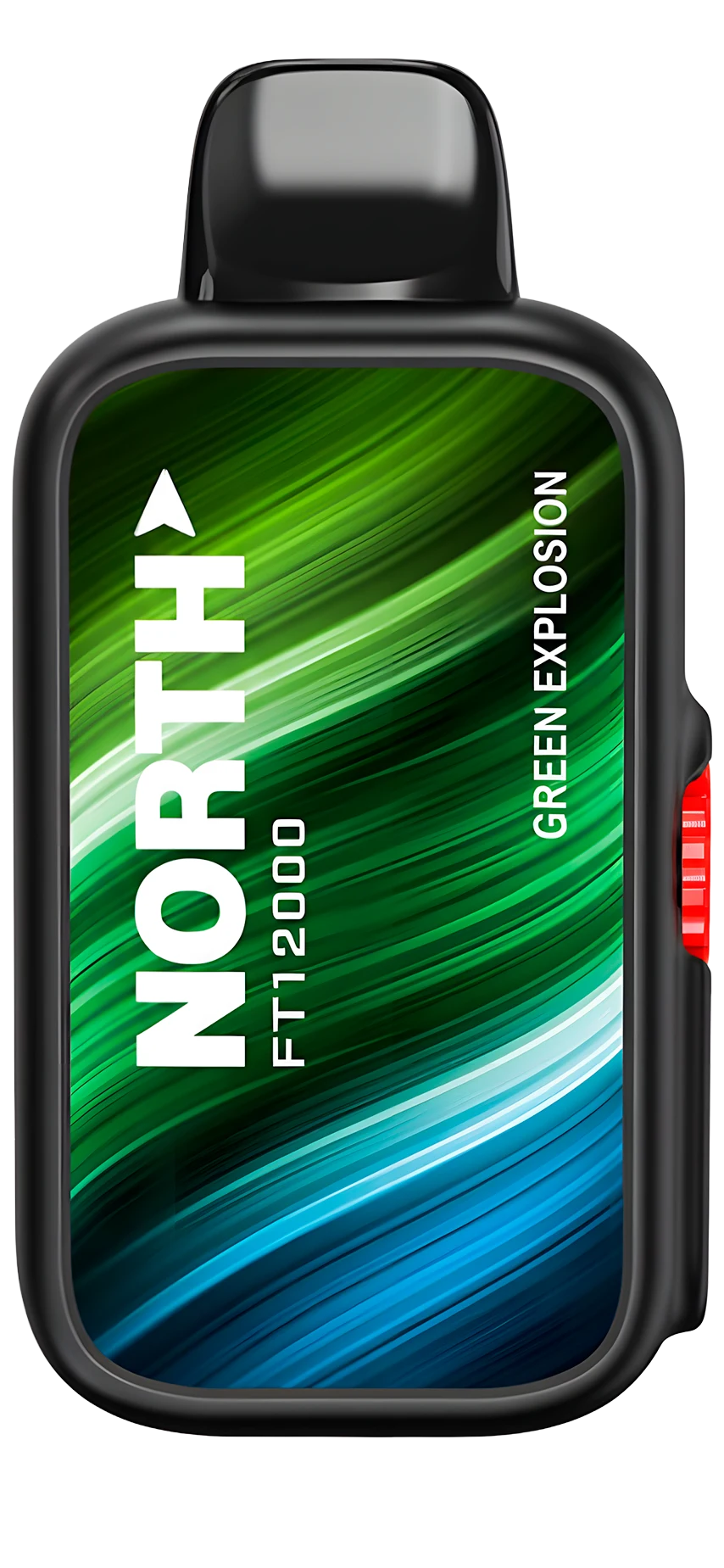 North FT12000 - Green Explosion vape desechable 12,000 puffs 50mg nicotina en Panamá - precio $10 - envío gratis - 100% original