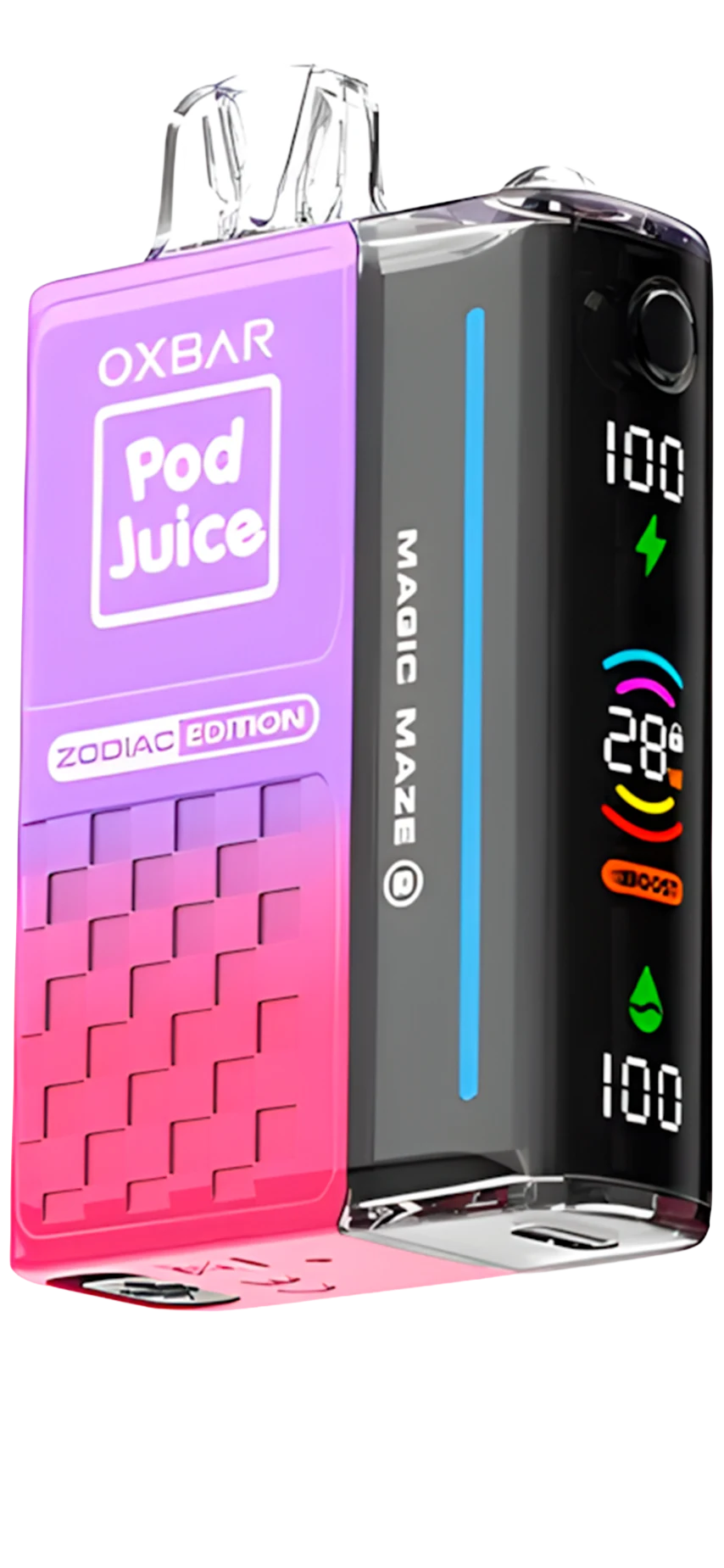 Oxbar Magic Maze 2.0 POD JUICE - Juicy Rainbow Ice vape desechable 30,000 puffs 50mg nicotina en Panamá - precio $18 - envío gratis - 100% original