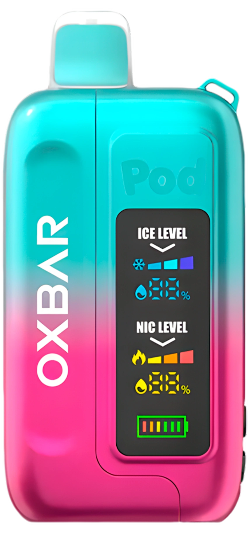 Oxbar Ice-Nic POD JUICE - Watermelon Lush vape desechable 35,000 puffs 50mg nicotina en Panamá - precio $20 - envío gratis - 100% original