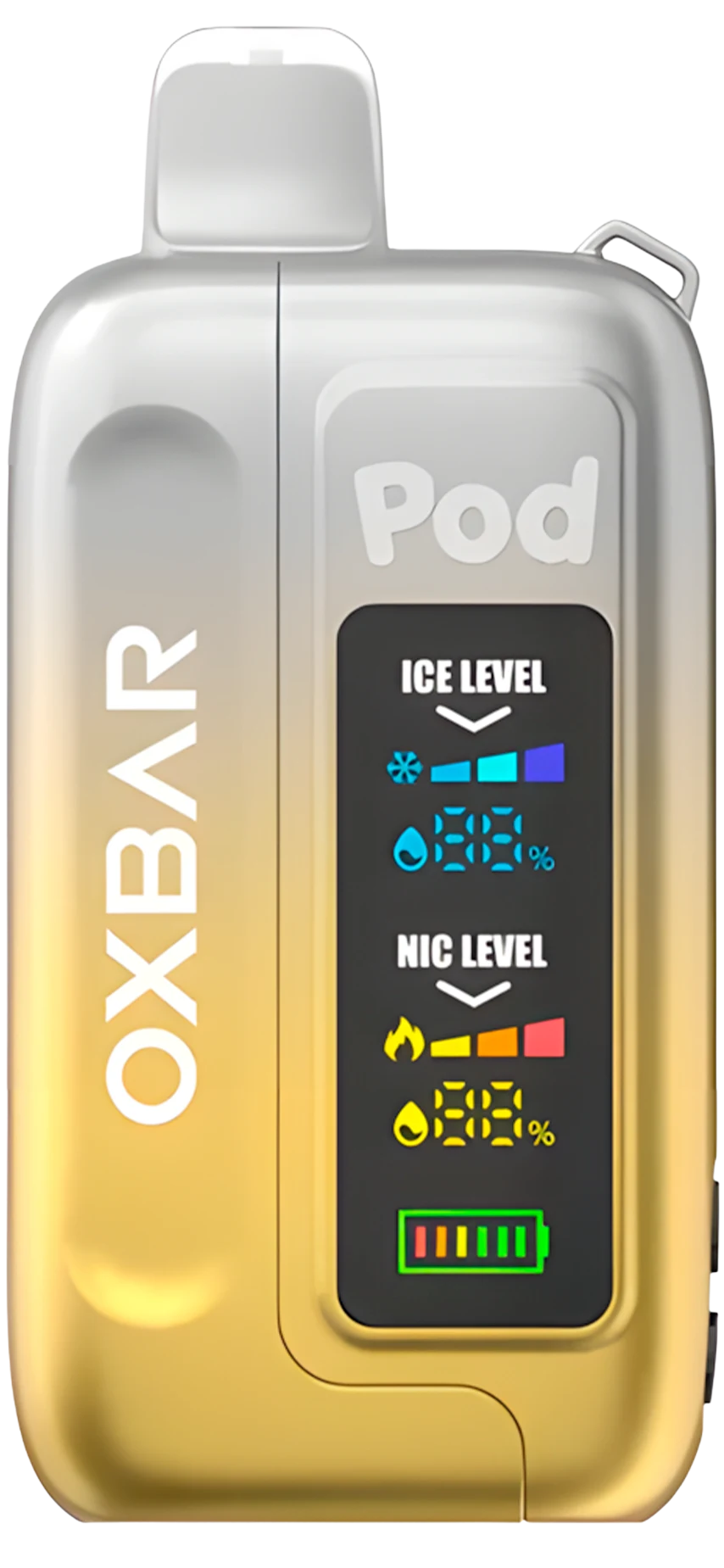 Oxbar Ice-Nic POD JUICE - White Gummy Watermelon vape desechable 35,000 puffs 50mg nicotina en Panamá - precio $20 - envío gratis - 100% original